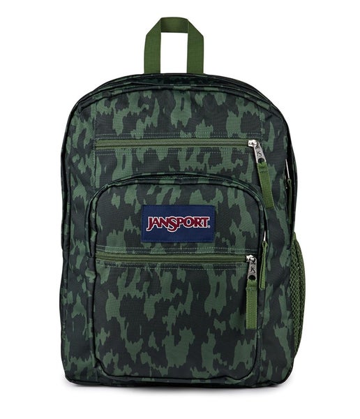 JanSport Big Student Backpack Unisex OS Camo Adjustable Shoulder Strap GBO4640