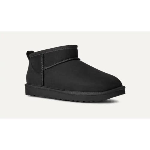 UGG Classic Ultra Mini 1116109-BLK Women's 8 B Black Suede Snow Boots ZOGG4303
