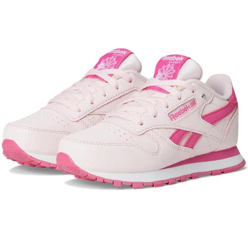 Reebok Classic 100209626 Kids 1 Frosted Berry Leather Lifestyle Shoes ZOGG4455