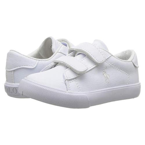 Polo Ralph Lauren Easten II Sneakers Toddler US 7 M White Casual Shoes ZOGG4550