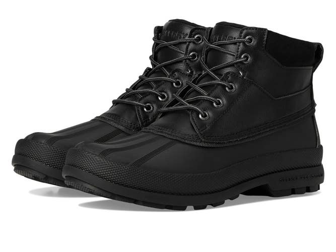 Sperry Top-Sider Cold Bay Mens 10D Black Leather Round Toe Chukka Boots ZOGG4362