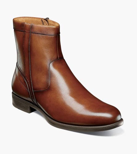 Florsheim Midtown 12140-221 Boots Men's 10.5D Cognac Leather Ankle ZOGG4374