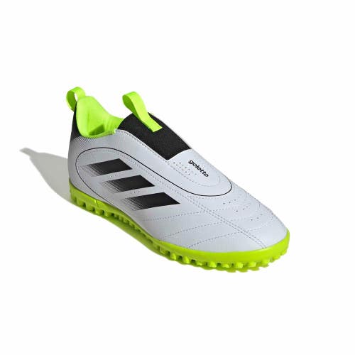 Adidas Goletto IX JP5789 Kids 12 White Black Low Top Turf Soccer Cleats ZOGG4419