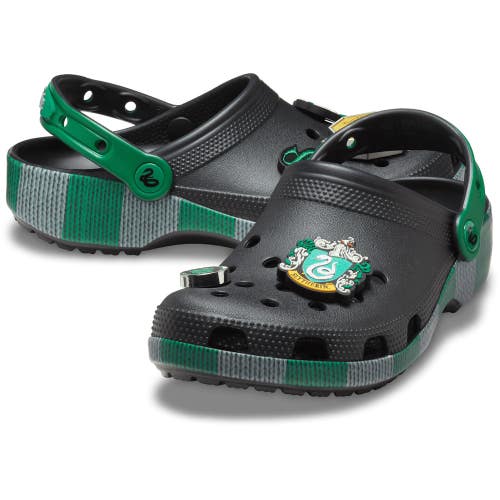 Crocs Harry Potter Slytherin Classic Clog Clogs Men's Black Comfort Shoes MOT279