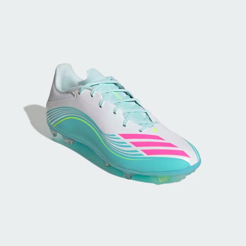 Adidas F50 Messi League JQ0954 Mens 10.5 Cloud White FG/MG Soccer Cleats MEW2648