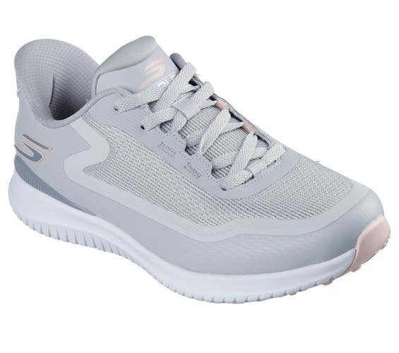 Skechers GO Golf Flight 123131-GRY Women's US 6.5 M Gray Spikeless Shoes MEW2617