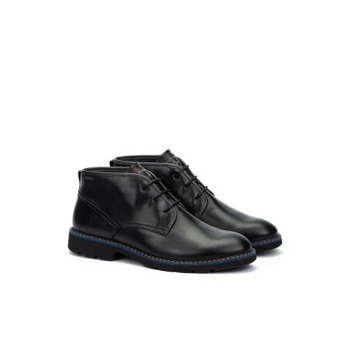 Pikolinos Alarcon M7D 8054C1 Men's 10D Black Leather Ankle Chukka Boots ZOGG4528