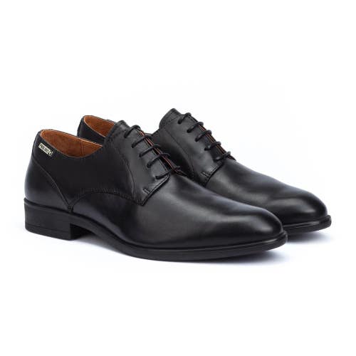 Pikolinos Bristol M7J-4187 Oxford Mens 10.5 D Black Leather Dress Shoes ZOGG4353