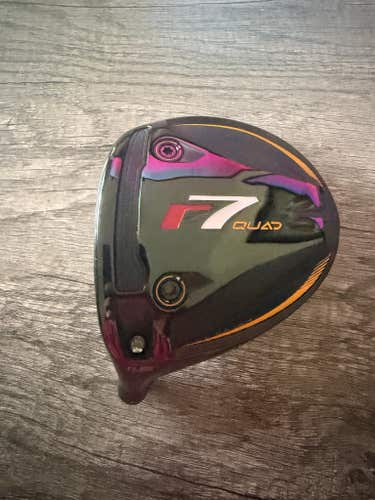 TaylorMade r7 Quad Mini Driver 11.5 Lefty Head Only NICE