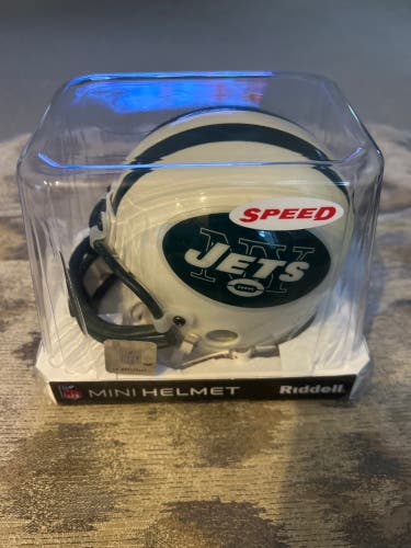 New York Jets mini Riddell Speed Helmet (New)