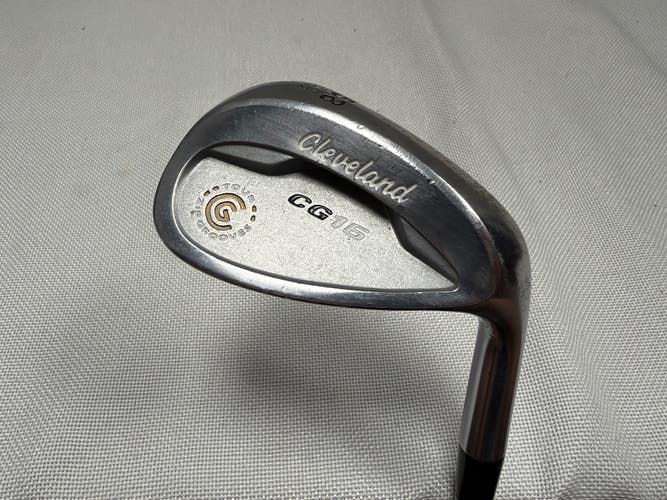 Used Cleveland CG16 Golf Wedge Mens RH 58 Degree 11490-S000278570