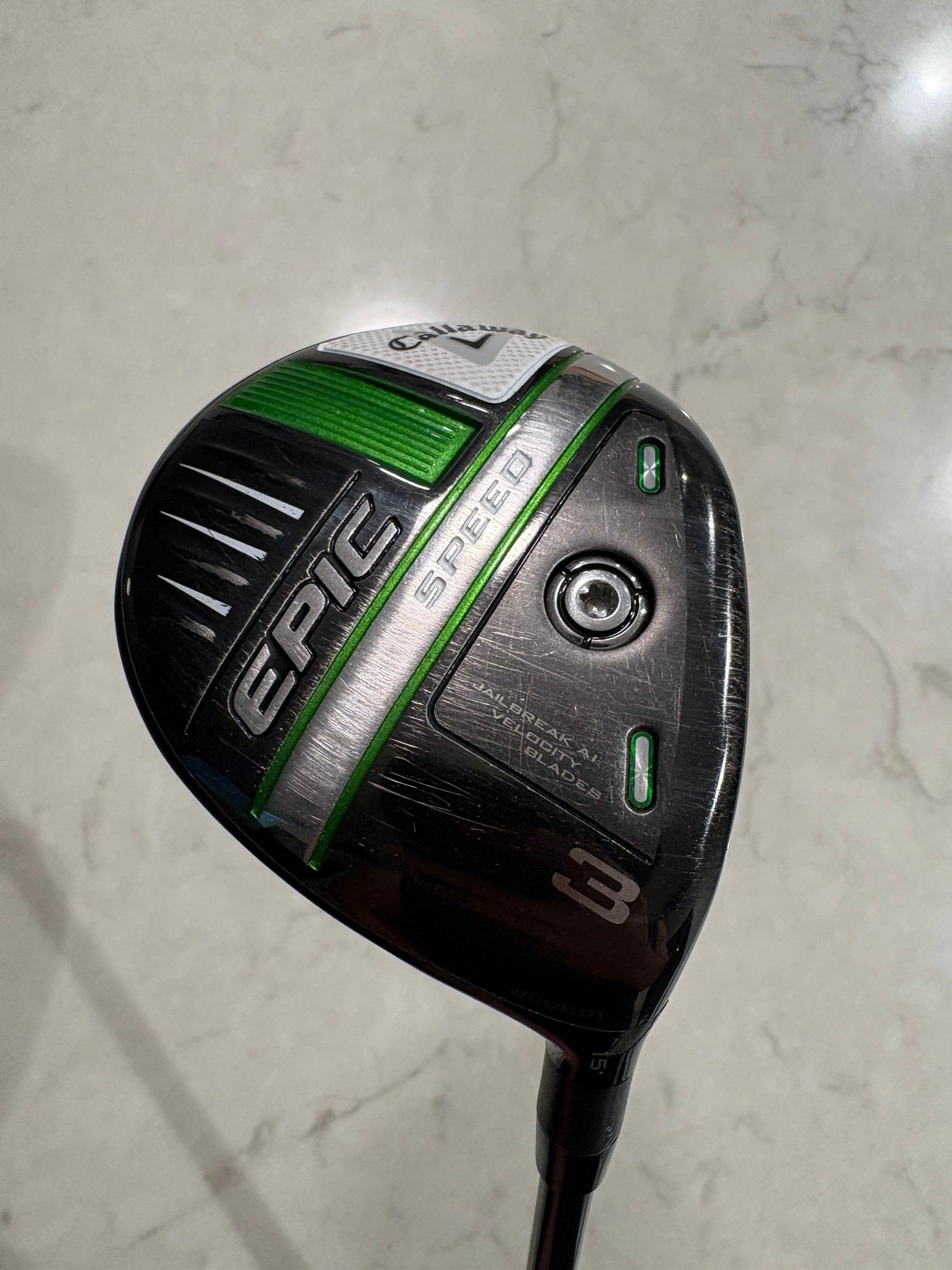 Callaway Epic Speed 3 Wood 15° Diamana 50 Stiff Flex Graphite RH