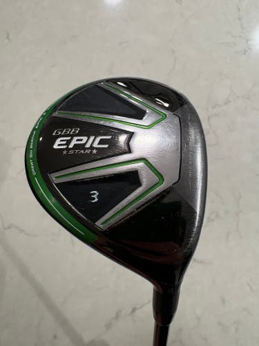 Callaway GBB Epic Star 3 Wood 15° Speeder Evolution IV FW60 Stiff RH