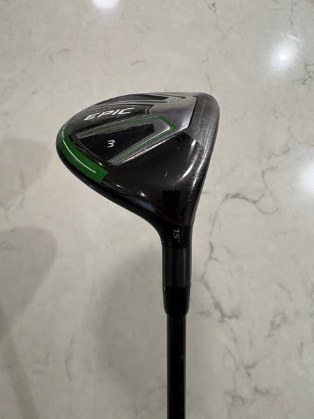 Callaway GBB Epic Star 3 Wood 15° Speeder Evolution IV FW60 Stiff