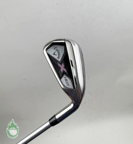 Used Right Handed Callaway X Hot 7 Iron 50g Ladies Flex Graphite Golf Club