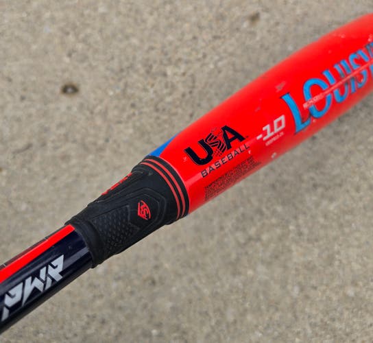 2024 Louisville Slugger Select PWR Hybrid USABat Certified Bat (-10) 18 oz 28" (Used)