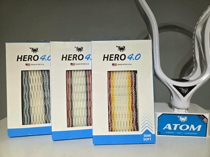 NEW NEW NEW Midfielder POCKET New ECD White ATOM Custom ANY COLOR Stringing