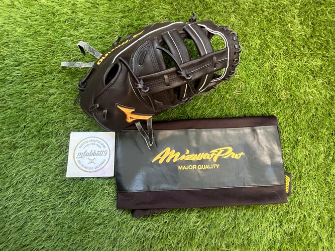 Mizuno Pro Haga GMP 301J FIrst Base Mitt - Kosaku Kishimoto - JDM Deguchi Kip - MINT - RARE