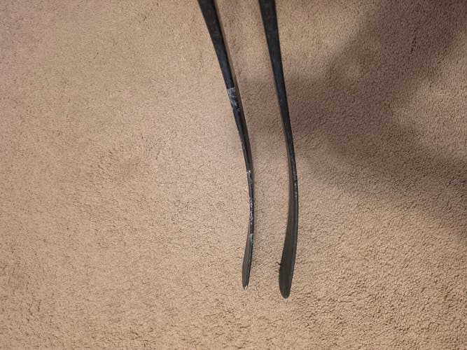2 Pack Senior Warrior Alpha DX Left Hand Hockey Stick W16  (Used)