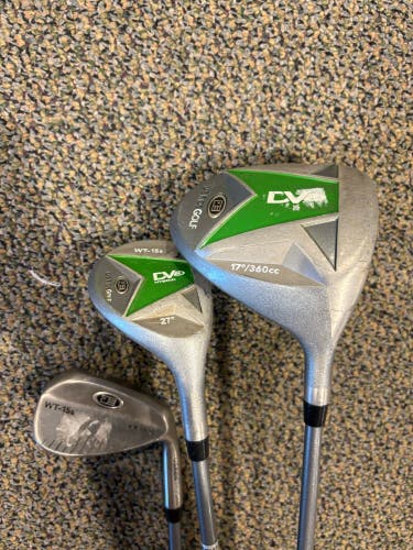 Junior US Kids Golf DV3 WT-15S Clubs (3 Pieces) RH | 57” (Used)