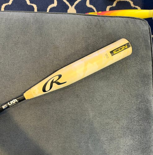 2025 Rawlings Icon Composite USABat Certified Bat (-10) 21 oz 31" (Used)