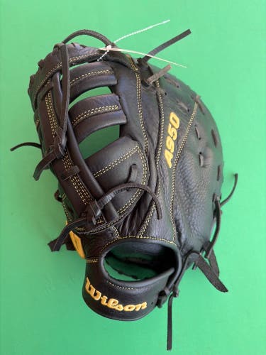 Black Wilson A950 LH First Base Baseball Glove 12" (Used)