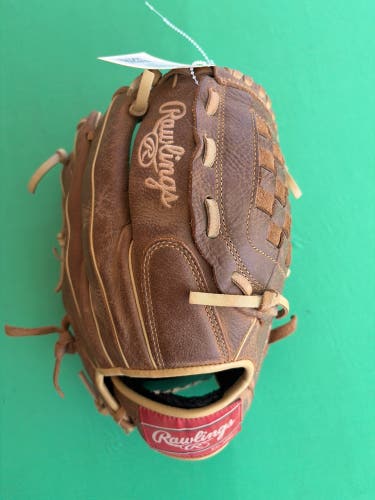 Brown Rawlings Premium Series RH Baseball Glove 12" (Used)
