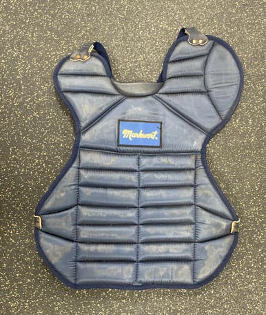 Used Markwort Catchers Chest Protector Royal Blue Youth 11735-s000291859