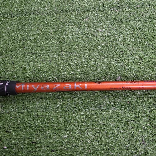 Miyazaki Kaula Orange Tour Issue 7s Stiff Flex Graphite Utility Shaft 38.5" .355