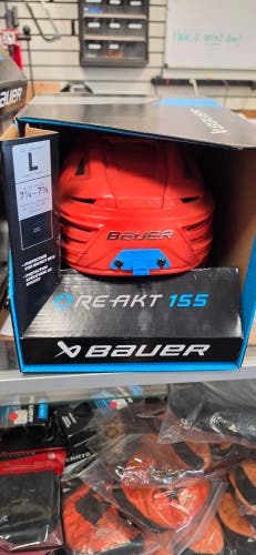 Large Bauer Re-Akt 155 Helmet (New)