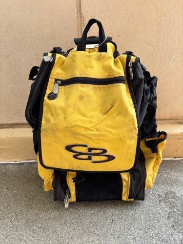 Yellow Boombah Bat Pack
