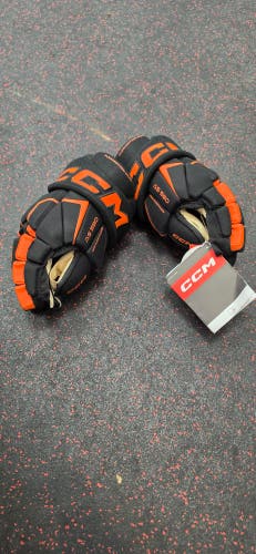 CCM AS580 Gloves 13" (New) Black and Orange