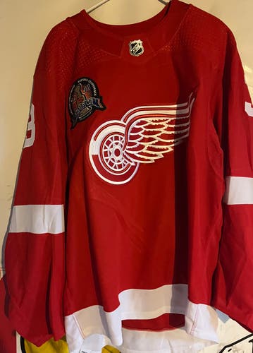 Adidas Detroit Red Wings Bob Rouse Size 54 Men's Hockey Jersey (New) MIC