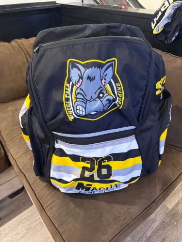 Hockey equipment backpack