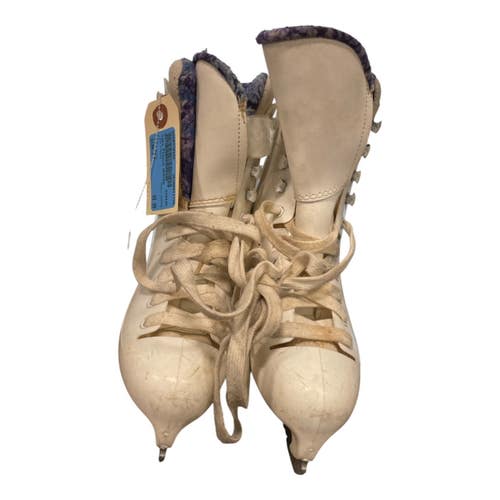 Used Lake Placid SKATES WomensFigure Skate White Senior 4 11735-S000370348