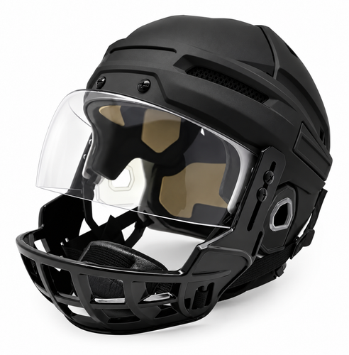 Ronin Jaw Bone Protector (BLACK)  - NEW!!!  NO HELMET OR VISOR INCLUDED