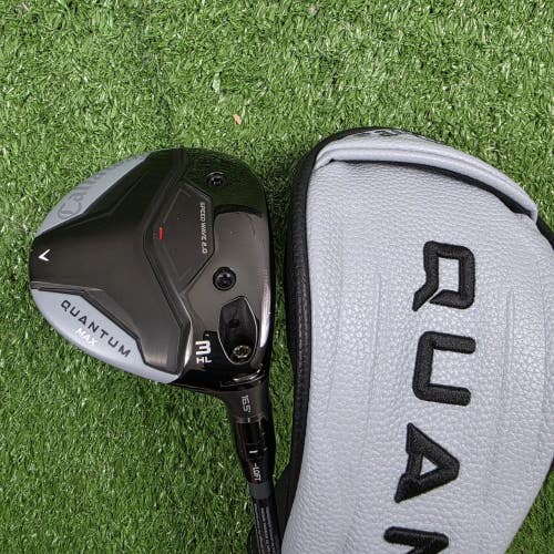 Callaway Quantum Max 3HL Fairway Wood 16.5 Denali Frost 6.0 70g Stiff RH HC 43"