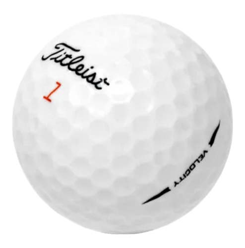48 TITLEIST VELOCITY VISI-WHITE Used Golf Balls AAA