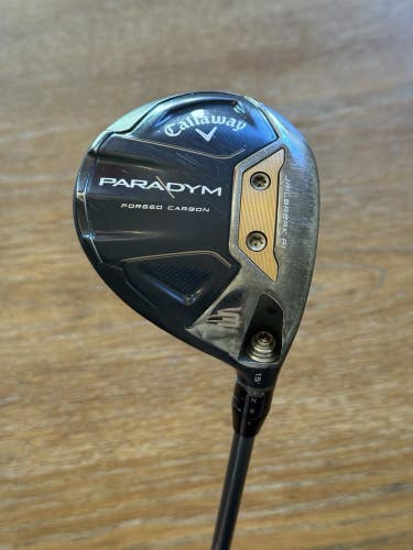Callaway Paradym 3-wood (15) HZRDUS 6.0 70g shaft (stiff)
