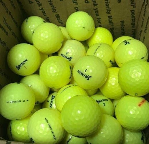 36 SRIXON Z STAR XV Near Mint to Mint Used Golf Balls AAAA-AAAAA