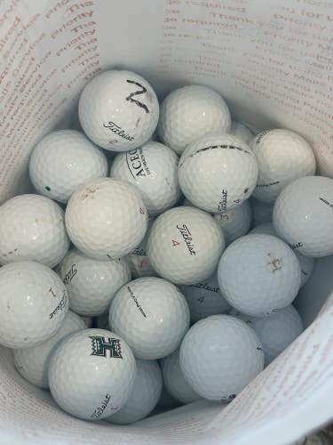 100 TITLEIST PRO V1X 2026 Used Golf Balls AAA