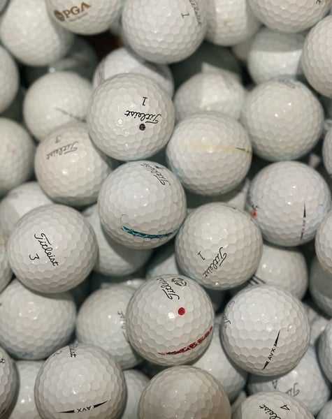 100 TITLEIST AVX Used Golf Balls AAA