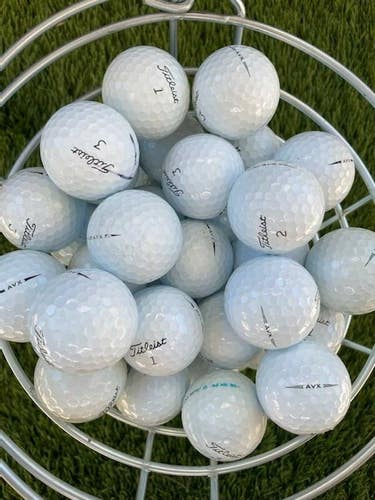 50 TITLEIST AVX Used Golf Balls AAA