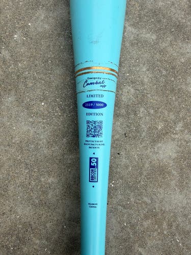 2026 Combat MFG Spec A1 Alloy BBCOR Certified Bat (-3) 29 oz 32" (Used)