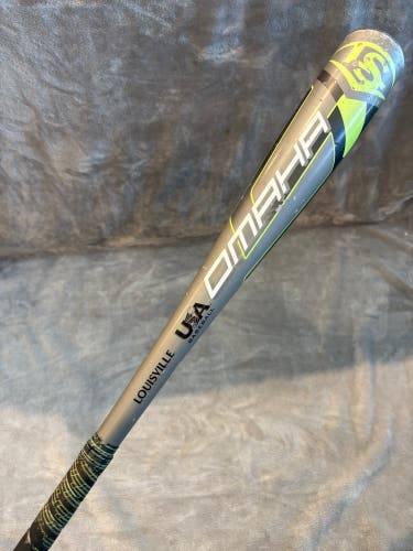 Louisville Slugger Omaha Alloy Bat USABat Certified (-10) Alloy 17 oz 27" (Used)