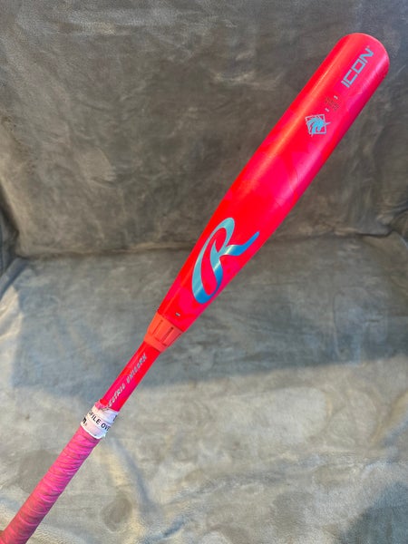 2025 Rawlings Icon Composite Bat USSSA Certified (-10) Composite 20 oz 30" (Used)