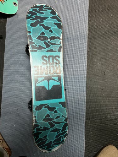 Rome Mini Shred Snowboard With Bindings Less than 100 cm (Used)