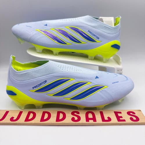 Adidas Predator Elite Laceless FG Soccer Cleats Blue Ice Cold JS0410 Men’s Sz 10

New Without Box
