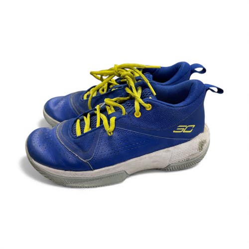 Used Under Armour Basketball Shoes Y Royal Blue Senior 6.5 11735-S000344265