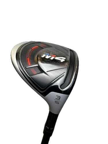 TaylorMade M4 3 Wood 15 RH Fujikura ATMOS Red 5 A-Flex Senior
